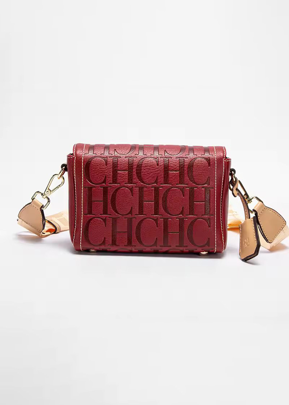 bolsa-couro-vermelha