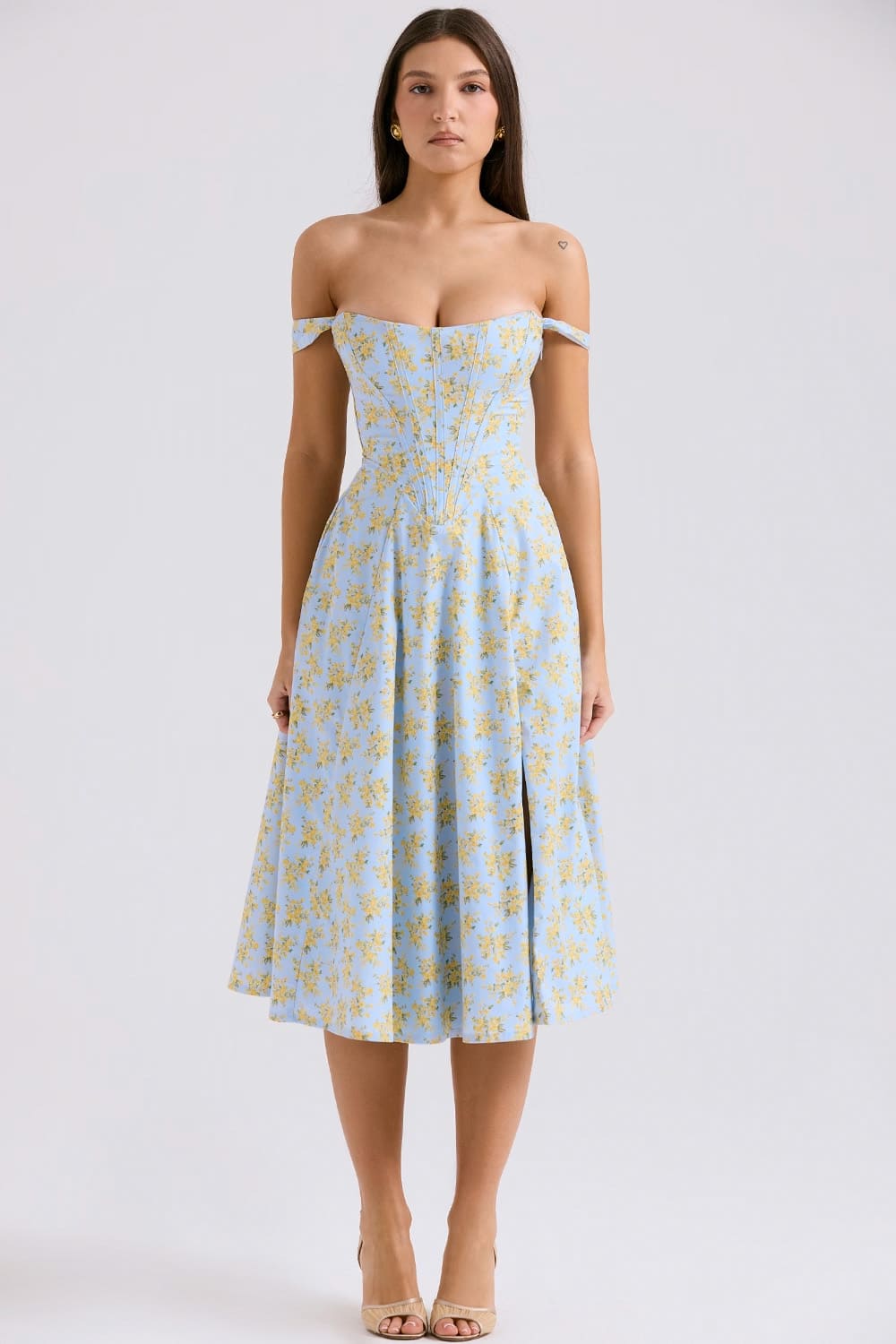 vestido-midi-floral-azul-ombro-a-ombro-corselet vestido-midi-floral-azul-ombro-a-ombro-corselet