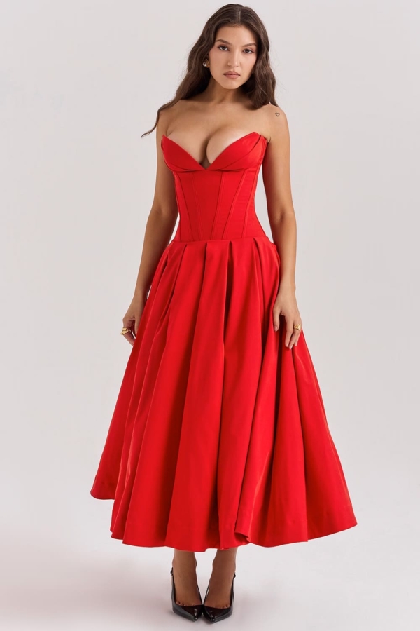 vestido-midi-vermelho-tomara-que-caia-corselet
