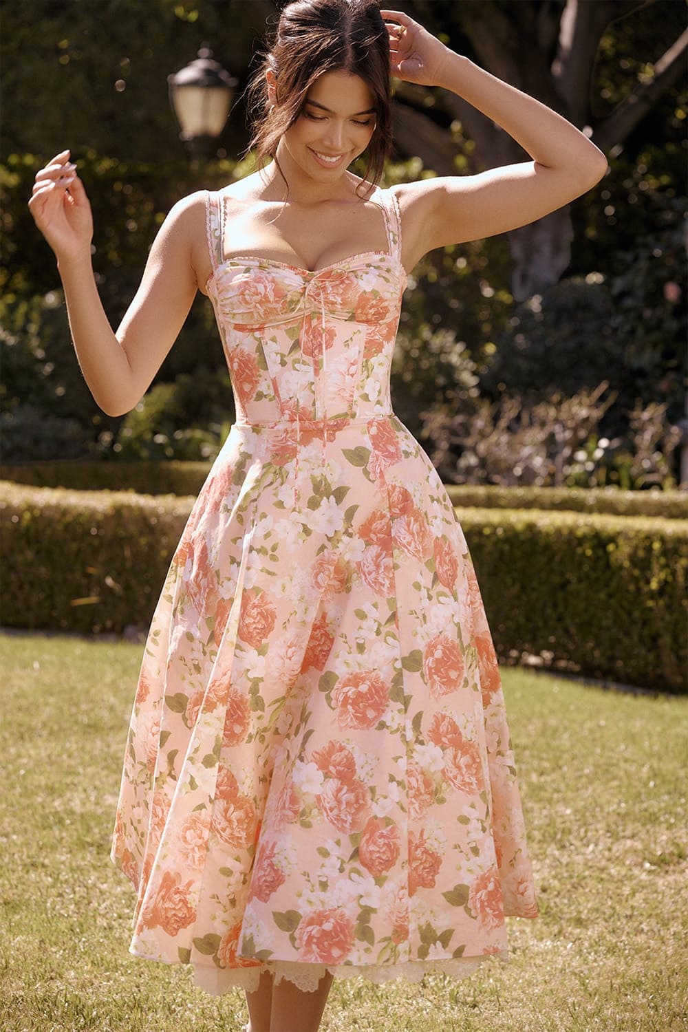 rodado-midi-vestido-floral-estampado rodado-midi-vestido-floral-estampado