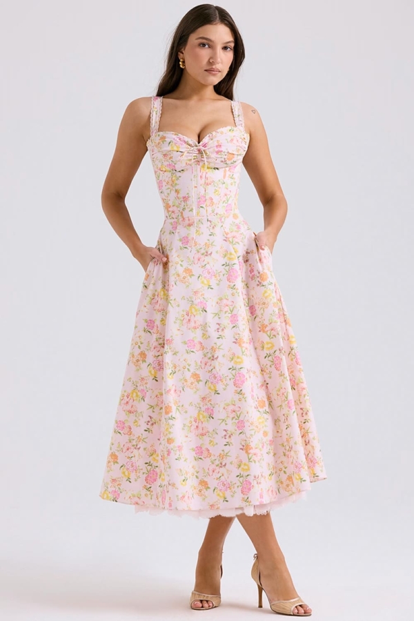 vestido-gode-midi-rosa-floral-estampado